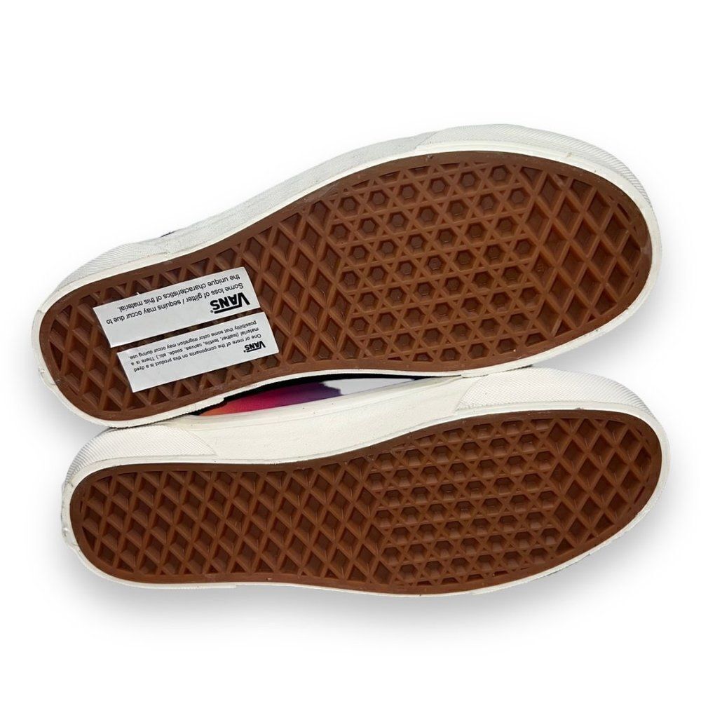 Vans Lampin 86 DX "Anaheim Factory" Black / Multicolor Rainbow‎ Women's 6 - Picture 8 of 11